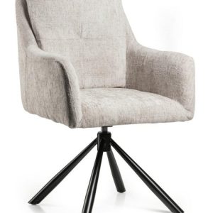 Krzesło tapicerowane Idaho cappuccino z auto powrotem 62x61x91,5 cm 993136 Krzesło tapicerowane Idaho cappuccino z auto powrotem 62x61x91,5 cm 993136