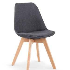 Krzesło tapicerowane K303 ciemnoszare 865236 Krzesło tapicerowane K303 ciemnoszare 865236