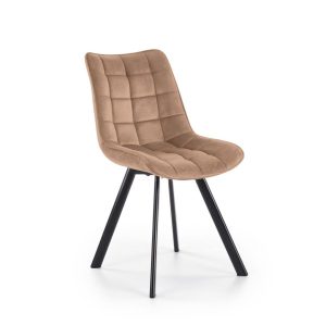 Krzesło tapicerowane K332 VELVET beżowe 841068 Krzesło tapicerowane K332 VELVET beżowe 841068
