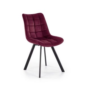 Krzesło tapicerowane K332 VELVET bordowe 841105 Krzesło tapicerowane K332 VELVET bordowe 841105