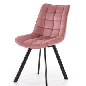 Krzesło tapicerowane K332 VELVET różowe 841056 Krzesło tapicerowane K332 VELVET różowe 841056