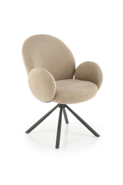 Krzesło tapicerowane K498 cappuccino 868434