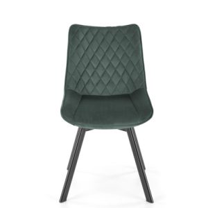 Krzesło tapicerowane K520 VELVET zielone obracane 865190 Krzesło tapicerowane K520 VELVET zielone obracane 865190