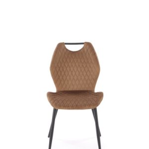 Krzesło tapicerowane K569 VELVET beżowe 858989 Krzesło tapicerowane K569 VELVET beżowe 858989