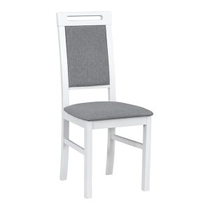 Krzesło tapicerowane Lobo szare 613724 Krzesło tapicerowane Lobo szare 613724