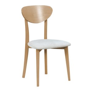 Krzesło tapicerowane Lumbio dąb artisan-beżowe 1072223