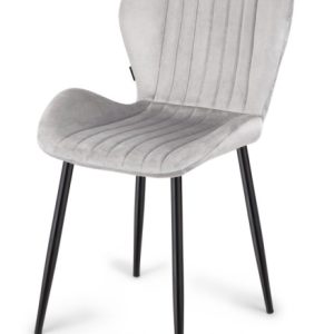 Krzesło tapicerowane MONTI VELVET GREY 790448 Krzesło tapicerowane MONTI VELVET GREY 790448