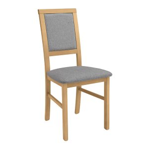 Krzesło tapicerowane Robi szare 23323 Krzesło tapicerowane Robi szare 23323