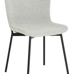 Krzesło tapicerowane SABLE w stylu japandi beżowe skandi 325223 Krzesło tapicerowane SABLE w stylu japandi beżowe skandi 325223