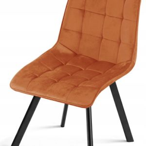 Krzesło Tapicerowane Welurowe Velvet Do Salonu Kuchni Jadalni Avila Miedź 1030708 Krzesło Tapicerowane Welurowe Velvet Do Salonu Kuchni Jadalni Avila Miedź 1030708