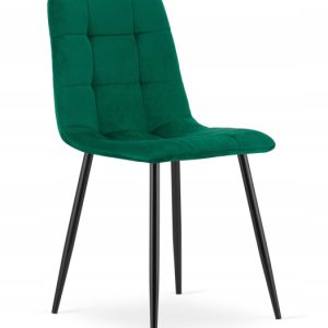 Krzesło Tapicerowane Welurowe Velvet Do Salonu Kuchni Jadalni Cube Zielone 938704 Krzesło Tapicerowane Welurowe Velvet Do Salonu Kuchni Jadalni Cube Zielone 938704
