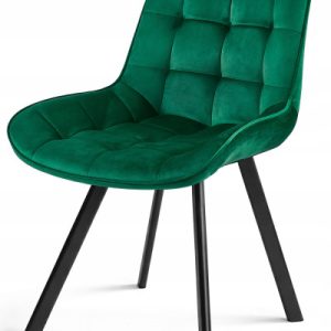 Krzesło Tapicerowane Welurowe Velvet Do Salonu Kuchni Jadalni Toro Zielone 1030705 Krzesło Tapicerowane Welurowe Velvet Do Salonu Kuchni Jadalni Toro Zielone 1030705