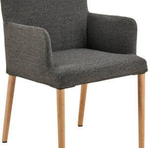 KRZESŁO TAPICEROWANE Zoe antracytowe Monza 130 bouclé 520992 KRZESŁO TAPICEROWANE Zoe antracytowe Monza 130 bouclé 520992