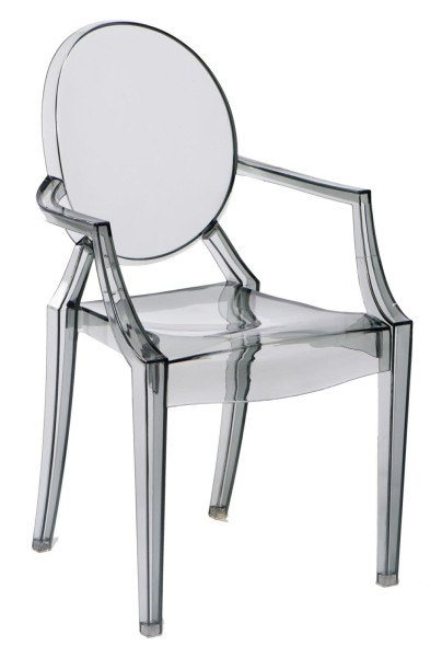 KRZESŁO TRANSPARENTNE Royal insp. Louis Ghost DYMIONE 88332