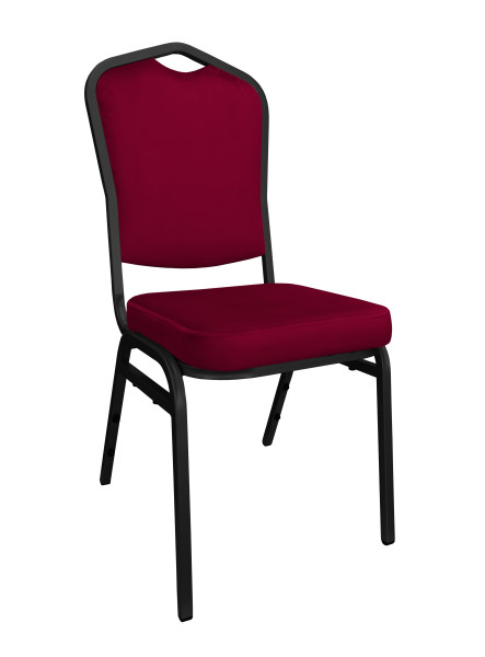 Krzesło Vega stelaż czarny MG31 bankietowe 651447