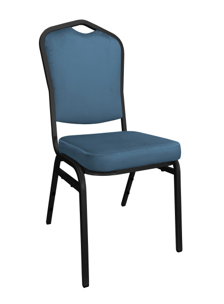 Krzesło Vega stelaż czarny MG33 bankietowe 651450