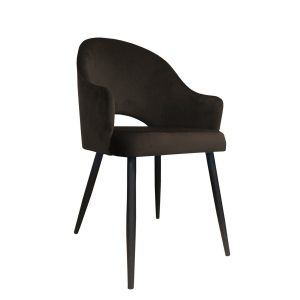 Krzesło Velvet noga czarna MG0 120219 Krzesło Velvet noga czarna MG0 120219