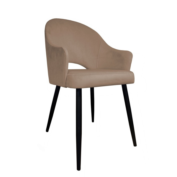 Krzesło Velvet noga czarna MG0 120215
