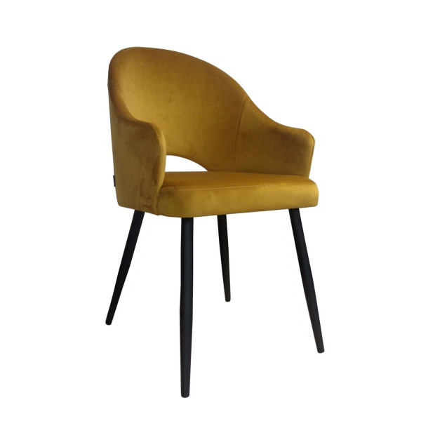 Krzesło Velvet noga czarna MG1 120286