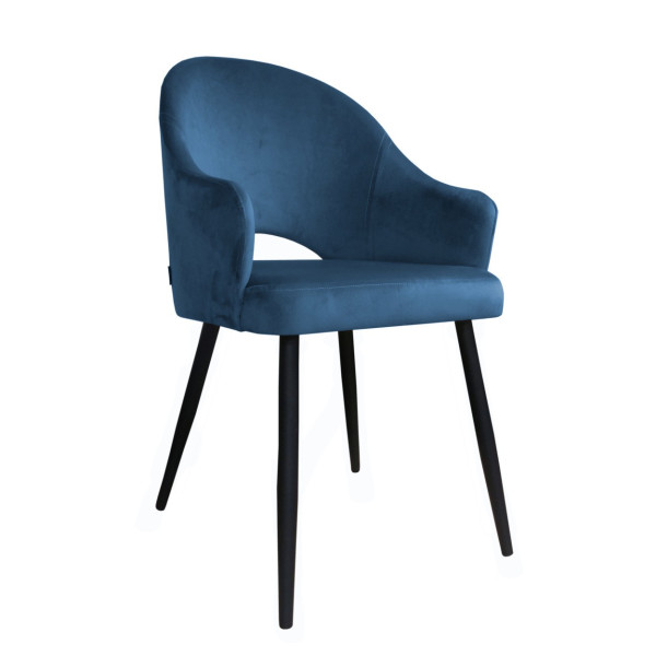 Krzesło Velvet noga czarna MG3 120273