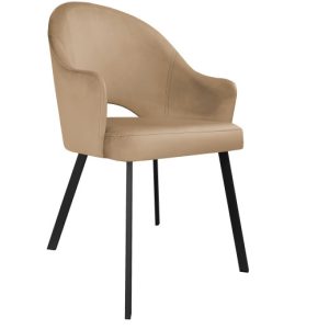 Krzesło Velvet noga czarna PRO 120113 Krzesło Velvet noga czarna PRO 120113