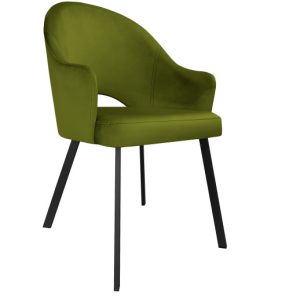 Krzesło Velvet noga czarna PRO 120302 Krzesło Velvet noga czarna PRO 120302