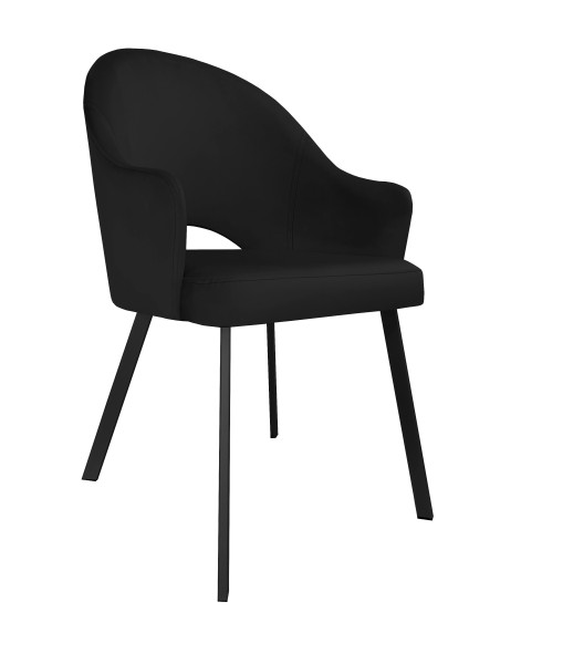Krzesło Velvet noga czarna PRO 120375