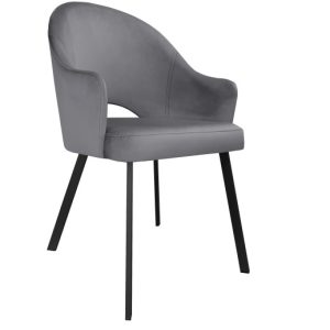 Krzesło Velvet noga czarna PRO 120379 Krzesło Velvet noga czarna PRO 120379