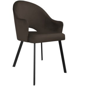 Krzesło Velvet noga czarna PRO 120210 Krzesło Velvet noga czarna PRO 120210