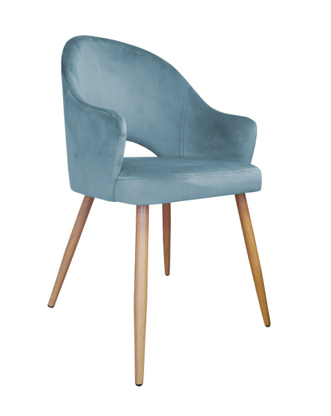 Krzesło Velvet noga dąb BL06 125795