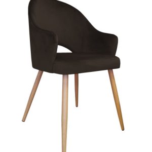 Krzesło Velvet noga dąb MG05 125378 Krzesło Velvet noga dąb MG05 125378