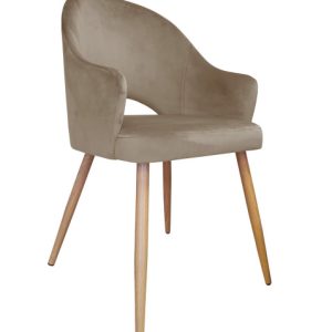 Krzesło Velvet noga dąb MG09 120678 Krzesło Velvet noga dąb MG09 120678