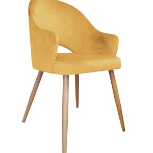 Krzesło Velvet noga dąb MG15 125306 Krzesło Velvet noga dąb MG15 125306