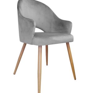 Krzesło Velvet noga dąb MG17 125951 Krzesło Velvet noga dąb MG17 125951