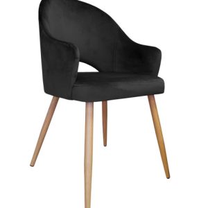 Krzesło Velvet noga dąb MG19 125309 Krzesło Velvet noga dąb MG19 125309