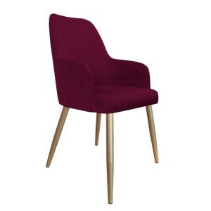 Krzesło WESTA noga złota MG02 125351 Krzesło WESTA noga złota MG02 125351