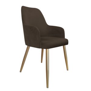 Krzesło WESTA noga złota MG05 125948 Krzesło WESTA noga złota MG05 125948