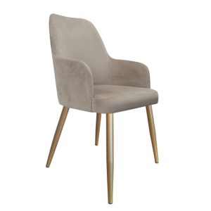 Krzesło WESTA noga złota MG09 125950 Krzesło WESTA noga złota MG09 125950