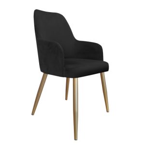 Krzesło WESTA noga złota MG19 125880 Krzesło WESTA noga złota MG19 125880
