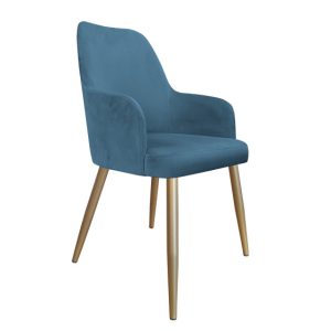Krzesło WESTA noga złota MG33 125957 Krzesło WESTA noga złota MG33 125957