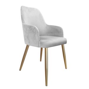 Krzesło WESTA noga złota MG39 125965 Krzesło WESTA noga złota MG39 125965