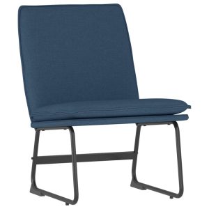 Krzesło wypoczynkowe niebieskie 52x75x76 cm obite tkaniną 858970 Krzesło wypoczynkowe niebieskie 52x75x76 cm obite tkaniną 858970