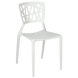 KRZESŁO Z POLIPROPYLENU Bush białe insp. Viento Chair 45251 KRZESŁO Z POLIPROPYLENU Bush białe insp. Viento Chair 45251