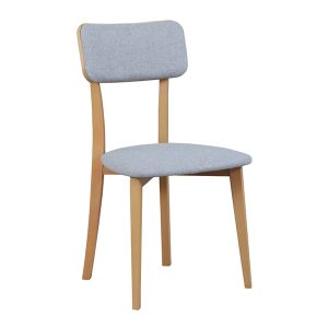 Krzezsło tapicerowane Goslo dąb artisan-szare 1072219 Krzezsło tapicerowane Goslo dąb artisan-szare 1072219