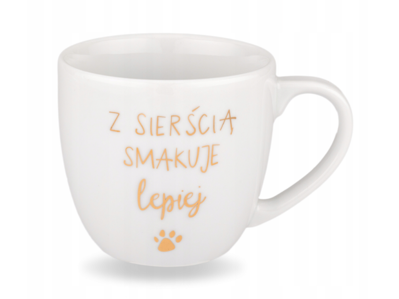 Kubek 300 ml - Z sierścią smakuje lepiej ZŁOTY NAPIS 994200