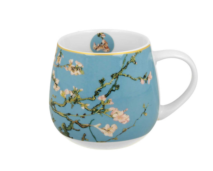 Kubek baryłka Van Gogh Almond Blossom 430 ml do Kawy Herbaty 648659