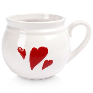 Kubek ceramiczny do kawy herbaty wina grzanego XL 800 ml 155810