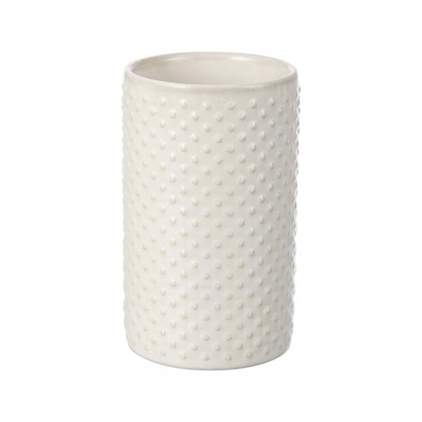 Kubek ceramiczny do łazienki na szczoteczki pastę solidny 224792