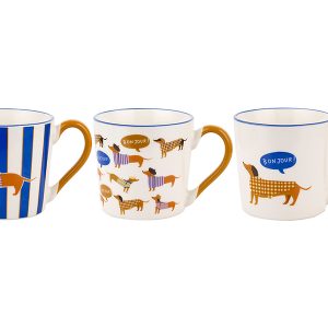 Kubek ceramiczny La Woof 400 ml mix wzorów 940547