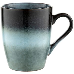 Kubek ceramiczny Marina 400 ml szaro-niebieski 48461